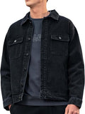 Men's Regular-Fit Low Stretch Denim Jacket