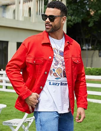 Denim Jacket Women Boyfriend Jean Jacket Trendy Loose Shacket Spring Trucker Coats