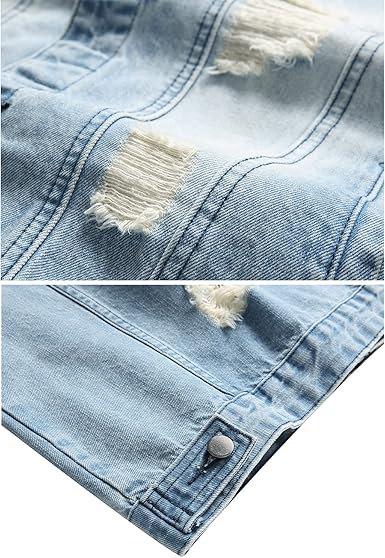 Men's Lapel Sherpa Fleece Lined Thicken Denim Jean Trucker Jacket Coats